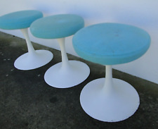 TABOURET PIED TULIPE DESIGN XXème CRE-ROSSI FRANCE STYLE KNOLL 70  1970 - 1980