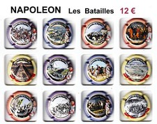 CAPSULES de CHAMPAGNE Génériques  Napoléon "Les Batailles"