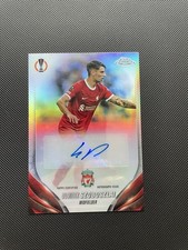 2023/2024 Dominik Szoboszlai Auto Topps Chrome UEFA Europa League