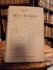 Ancien livre Revue des Deux