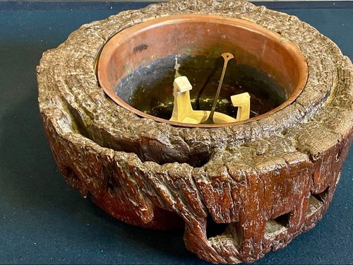 Hibachi japonais motif roue - , à