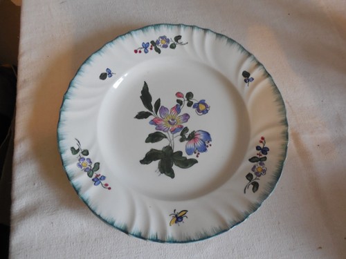 Plat faience longwy - en, de