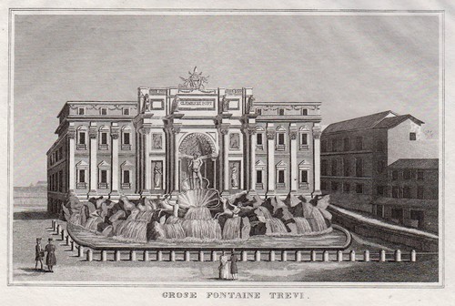 Rom fontaine trevi - rom,