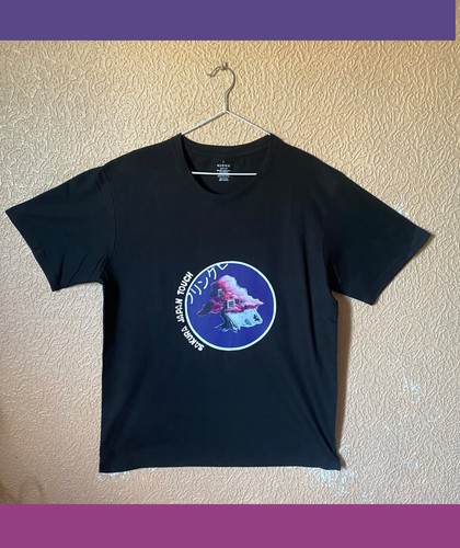 Shirt noir sakura - t-shirt,