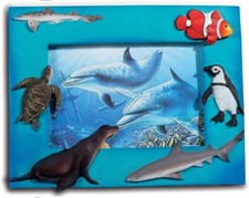 Cadre photo déco figurine