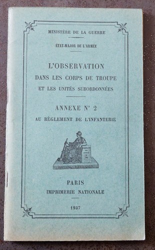 Règlement infanterie - de, l'infanterie