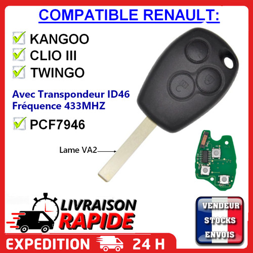 Clé vierge pcf7946 - vierge,