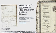 Lot de documents anciens