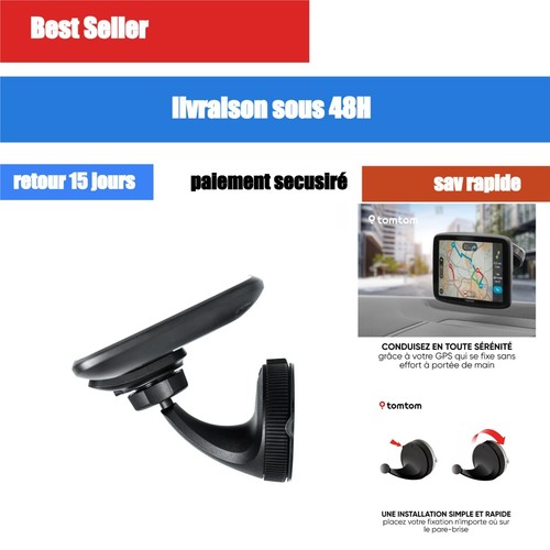 Support gps tomtom magnétique - support,