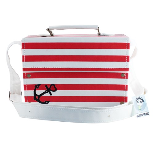 Sac valise avec ancre - ,