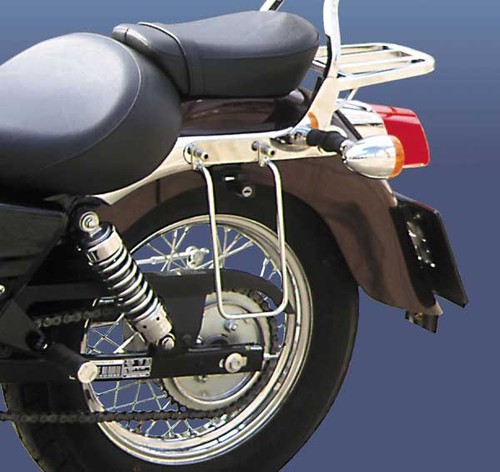 Supports chrome pour sacoches - pour,