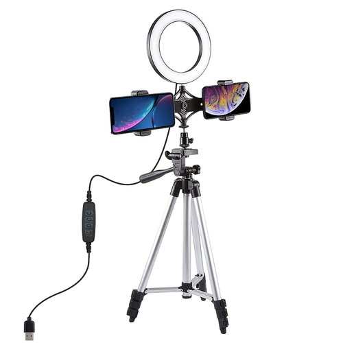 Led vidéo lumière anneau - vidéo,