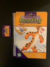 LeapFrog Leap 1 "Bounce Tigger Bounce" Reading Cartridge/Book Preschool-Grade 1