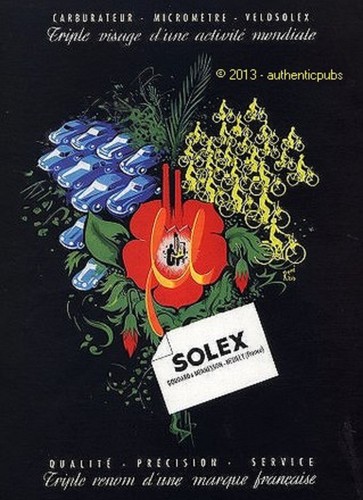 Publicite solex velosolex - publicite,