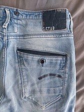 G-STAR jean slim tournant bleu clair W26L32