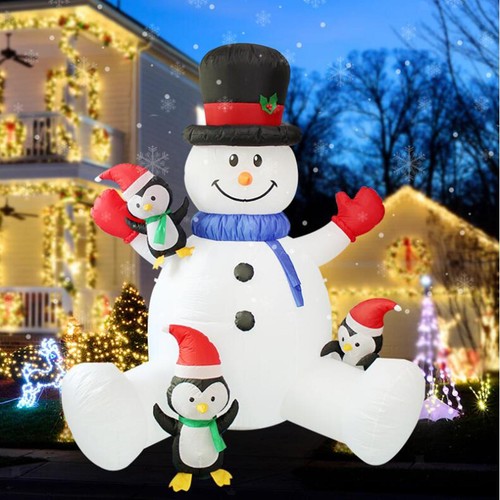 Bonhomme neige gonflable - bonhomme,