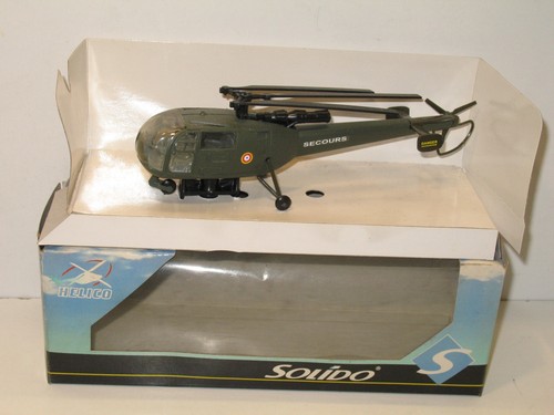Solido hélicoptére alouette - solido,,