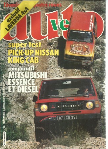 Auto verte pick up - n°40, pick-up