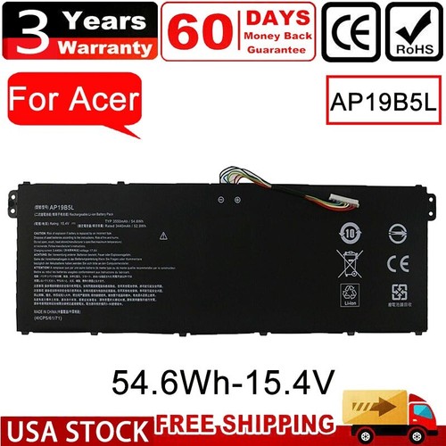 Ap19b5l battery for - battery, acer