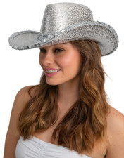 Texan Chapeau Cowboy Argent
