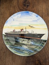 Paquebot France Assiette Ancienne
