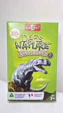 Défis Nature - Dinosaures 2 (Jeu de cartes – 7 ans+, 2-6 joueurs)