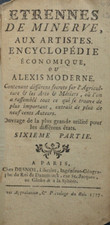 Etrennes de Minerve, aux