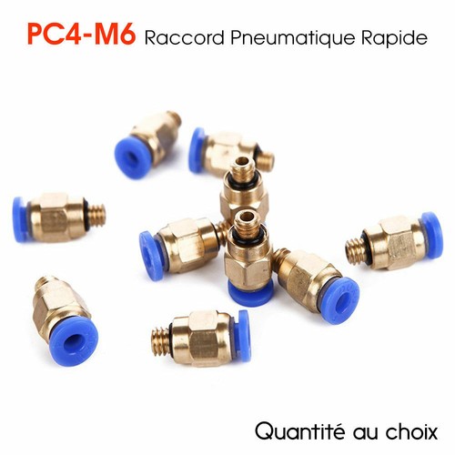 Lot pc4 raccord - raccord, pneumatique