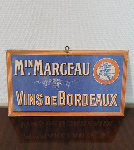 Ancienne plaque publicitaire - ancienne,