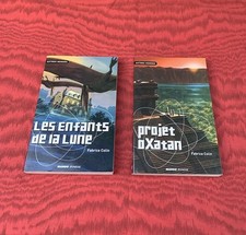 2 livres romans SF Fabrice Colin collection Autres Mondes Mango Jeunesse