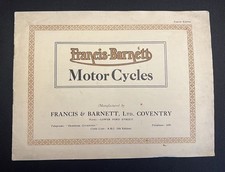 FRANCIS BARNETT Motor Bicycle
