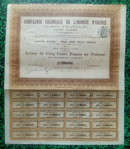 Congo français rive du - rive,