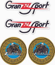 KIT ADHÉSIF STAR SAM® DERBI GRAN SPORT 74 CLASSIC MOTOCYCLETTE STICKERS MOTO