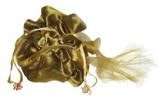 Sac à main de Créateur RUE du BAG jaune or femmes pochette mariage made France