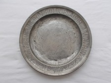 Plat ancien etain - ancien,