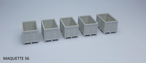 Lot caisse palettes - 5, caisse-palettes