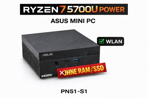 Asus pn51 mini ryzen - pn51-s1, pc