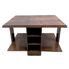 Table basse art déco Art déco 1930 en palissandre