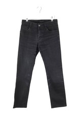 Jean slim en coton noir Prada