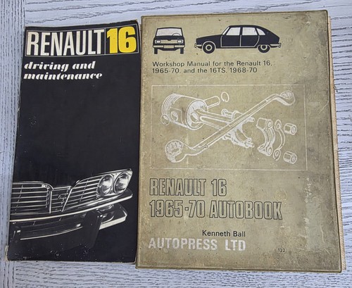 Renault 1965 autobook - renault, 1965-70