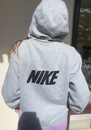 Sweat nike gris parfait - nike, gris|parfait