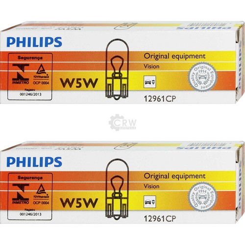 Philips vision set - 10x, w5w