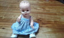 Poupon /Poupée vintage, de collection,   GAMA POLYFLEX. 28 cm