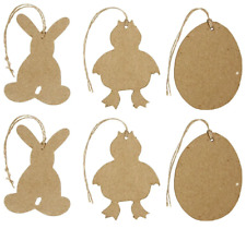 6 X Pâques Lapin Poussin Oeuf