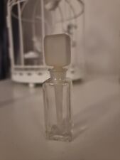 ancien Petite fiole en verre flacon parfum ancien