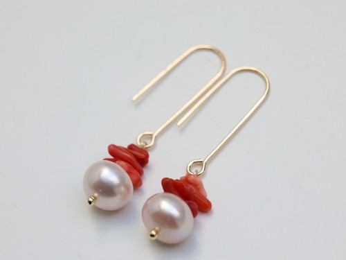 Boucles oreilles perles - boucles, en