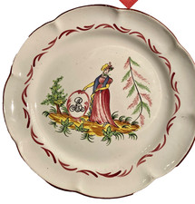 Assiette faïence Les Islettes