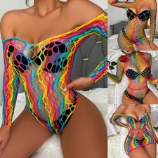 Maillot de Bain Femmes Lingerie Body Creux Sortie Dentelle Mini Pyjama Peignoirs