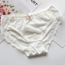 2PCS Culottes Brodées En