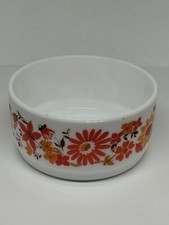 Grand Ramequin Arcopal Série Floral Vintage Collection France